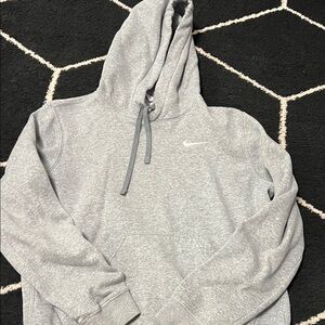 Nike Adult Small Heather Gray Pullover Hoodie